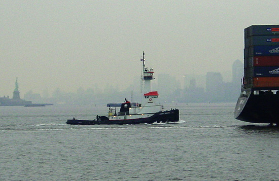 Escort Tug Underway